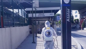 Kartal Sokakları Dezenfekte Edildi