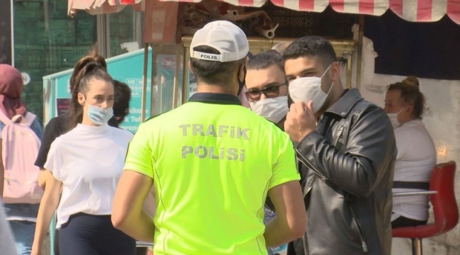 Maske İçin 48 Saate Kesilen Cezalar