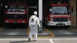 Kartal İtfaiyesine Dezenfekte Desteği