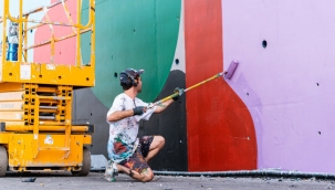 İstanbul'un Duvarları Boyanıyor 