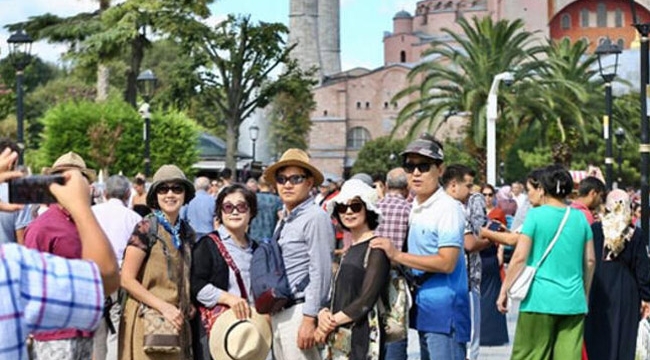 İstanbul'un Turist Sayısı Azaldı