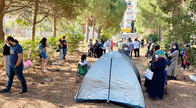 Mağdurlar Maltepe'de Eylem Yaptı