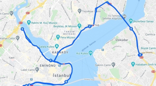 Pazar Günü Trafiğe Maraton Düzenlemesi 