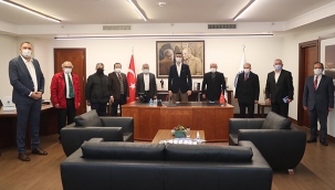  Başkan Gökhan Yüksel Meslek Odalarının Başkanları İle Bir Araya Geldi