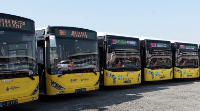 Sokağa Çıkma Kısıtlaması için İETT Tedbirleri