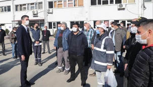 Başkan Gökhan Yüksel Belediye Personelinin Yeni Yılını Kutladı