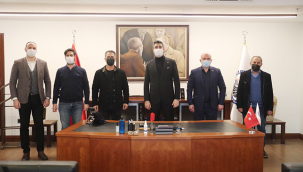 Kartalspor Yönetiminden Başkan Gökhan Yüksel'e Ziyaret