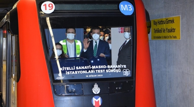 İkitelli Metrosu Kısmi Açıldı