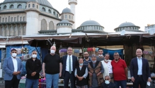 Taksim'deki Çiçekcilere Düzenleme 