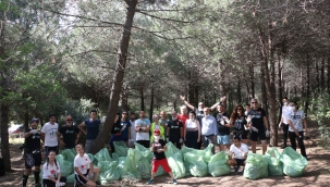 Aydos Ormanı'nda temizlik seferberliği 