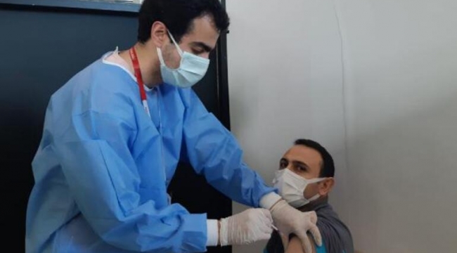 Havalimanı'nda Aşı Merkezi Açıldı 