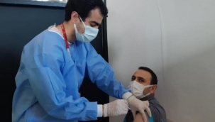 Havalimanı'nda Aşı Merkezi Açıldı 