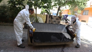 Yangın Mağduru Aileye Yardım Eli