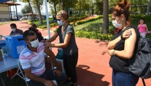 Sahile Gelenlere Aşı 