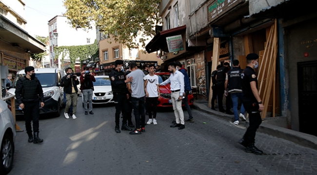 Beyoğlu'nda geniş çaplı asayiş ve narkotik denetimi yapıldı