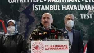 Havalimanı Metrosu Test Sürüşleri Başladı