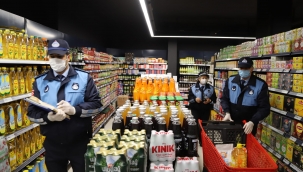 Kartal'da yılbaşı öncesi zincir marketlere sıkı denetim