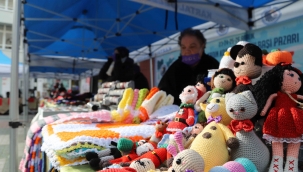 Kartal Kadın Kooperatifi Yılbaşı Pazarı açıldı