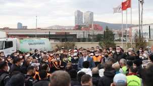 Başkan Gökhan Yüksel personelin yeni yılını kutladı