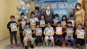 Kartal Belediyesi Kreşlerinde Karne Heyecanı Yaşandı