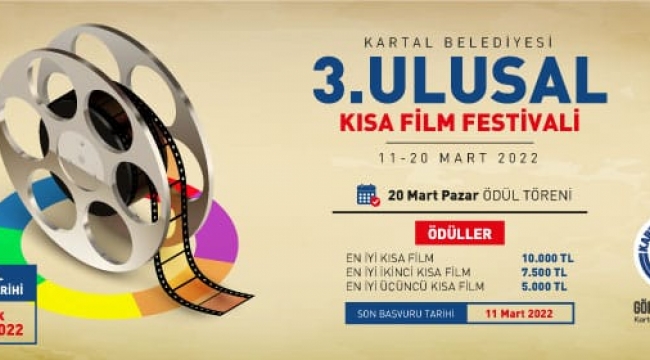 Kartal'da Kısa Film Festivali yarışmasının başvuruları başladı