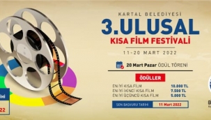 Kartal'da Kısa Film Festivali yarışmasının başvuruları başladı