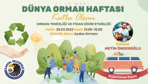 Dünya Su Günü ve Orman Haftası Kartal'da Çeşitli Etkinliklerle Kutlanacak