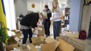 İstanbul'daki Ukraynalılardan ülkeleri için yardım seferberliği