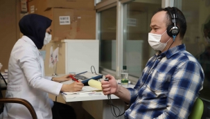  Kartal Belediyesi'nden 3 Mart Dünya Kulak ve İşitme Günü'nde çalışanlarına sağlık taraması