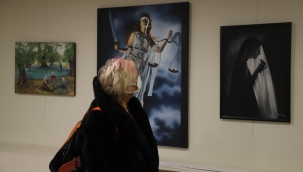 Kartallı Kadınlar, 'Yolu Işıktan Kadınlar' Resim Sergisinde Buluştu