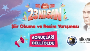 23 Nisan Ödüllü Resim ve Şiir Okuma Yarışması'nın Sonuçları Açıklandı