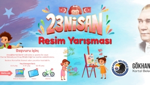 Kartal Belediyesi'nden 23 Nisan'a Özel Ödüllü Resim ve Şiir Yarışması