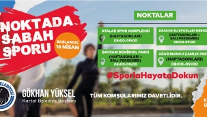 Kartal Belediyesi'nin Sağlıklı Yaşam Bilinçli Spor Etkinlikleri Başlıyor