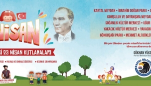 Kartal'da 23 Nisan Organizasyonu