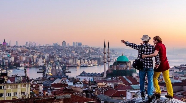 İstanbul'a Turist Akını 