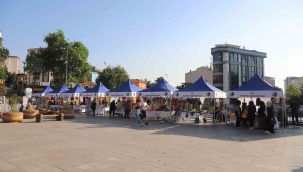 Kadın El Emeği Pazarı, Yakacık Meydanı'nda kuruldu