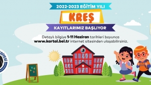 Kartal Belediyesi Kreşleri İçin Ön Kayıtlar, Haziran'da Alınmaya Başlıyor