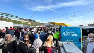 Ramazan'da 90 bin kişinin sofrasına sevgi ile dokunduk