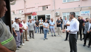 Başkan Gökhan Yüksel, Belediye Personeli İle Bayramlaştı