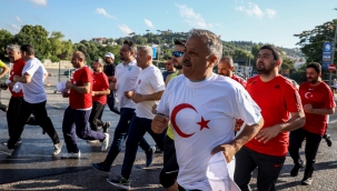 İstanbul'da "Vatan Koşusu" ile 15 Temmuz şehitleri anıldı
