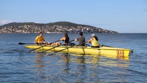 Kartal Belediyesi kürek ve kano eğitimleri başladı