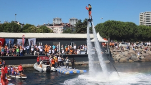 Kartal'da Denizcilik ve Kabotaj Bayramı Kapsamında Mahalleler Denizde Yarıştı
