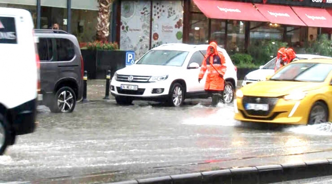 Maltepe'de Yağmur Sonrası Bilinen Görüntüler 