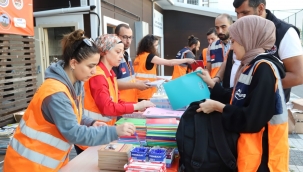 Kartallı Sivil Savunma Ekiplerinden Doğudaki Okullara Yardım Eli