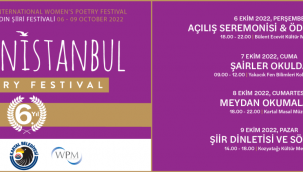 Kartal, 6. Uluslararası Kadın Şiiri Festivali FeminİSTANBUL'a ev sahipliği yapacak