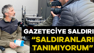 GAZETECİYE SALDIRI