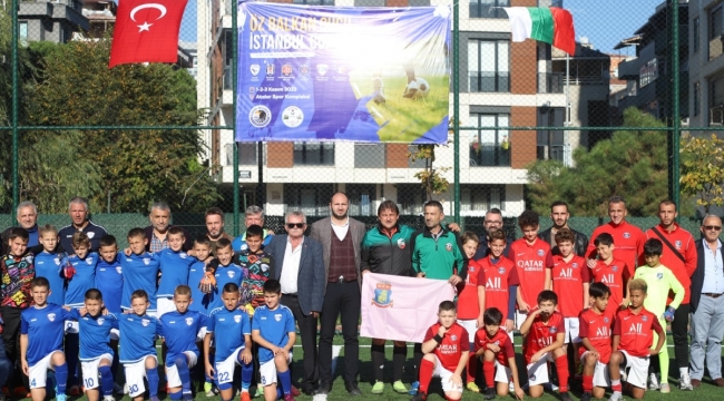 Öz Balkan Gücü İstanbul Futbol Turnuvası'nda İlk Düdük Çaldı