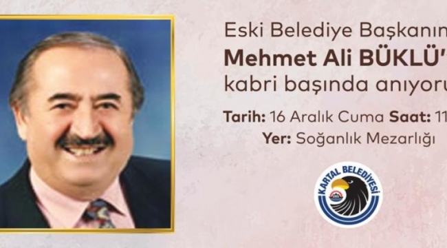 Mehmet Ali Büklü, Vefatının 27. Yılında Kabri Başında Anılacak