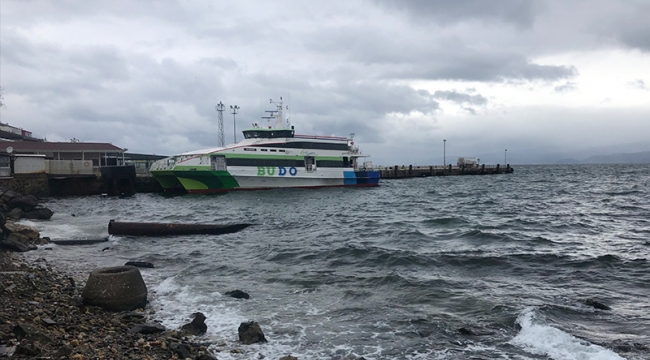 Bursa-İstanbul deniz otobüsü seferleri iptal edildi