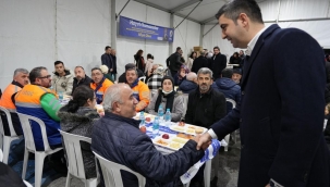 Başkan Gökhan Yüksel İftarını Hasta Yakınlarıyla Açtı